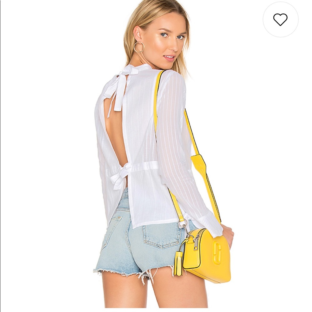 SIR The Label Alessa Blouse in White
